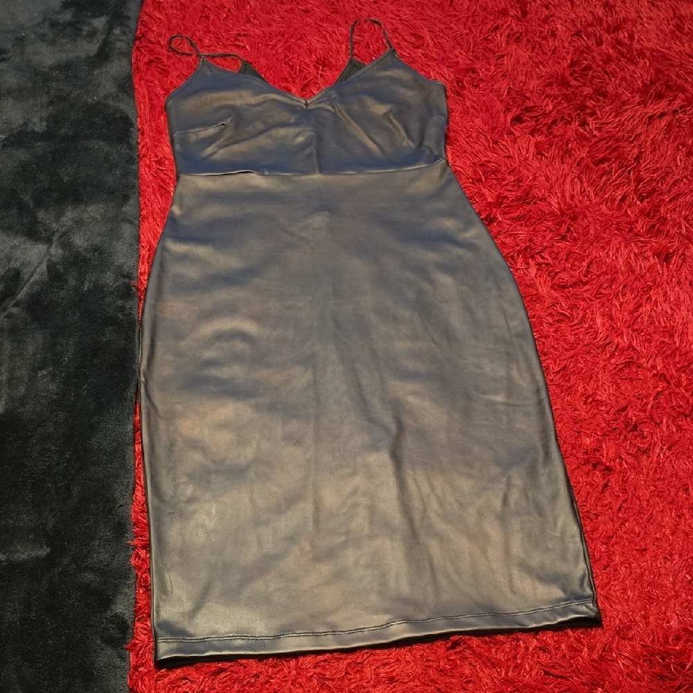 Forever 21 Black Midi Dress